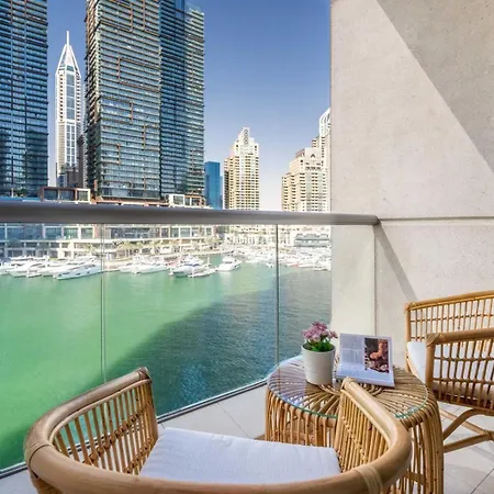 شقة Guestready - Right On The Waterfront دبي المظهر الخارجي الصورة